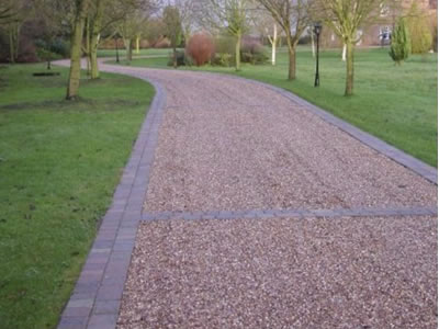 gravel driveways